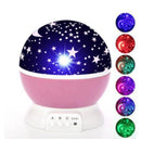 Luminaria Abajur Rotativa Projetor Globo Estrela