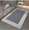 Tapete de Banheiro Super Absorvente com Secagem Rápida e Base Antiderrapante | Casa Vibe Decor
