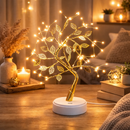 Luminária Árvore LED Dourada