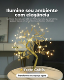 Luminária Árvore LED Dourada