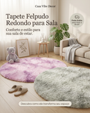 Tapete Felpudo Redondo Premium