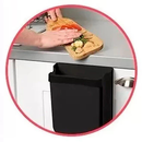 Lixeira de Pia Retrátil Dobrável Acoplável 6 E 10 Litros Multiuso