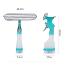 Rodo Spray Mop 4 em 1 com Borrifador 250ml para Vidros, Janelas e Pisos