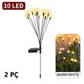 Kit Luminária Solar LED Vagalume para Jardim – Iluminação Decorativa à Prova d’Água com Mudança de Cor