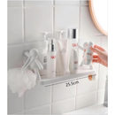 Prateleira Adesiva Multiuso – Organizador de Cozinha e Banheiro Criativo Bonequinho／C-01