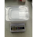 Kit 3 potes herméticos com tampa de vedação segura e design empilhável para geladeira