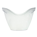 Champanheira Luxo Crystal 8L – Balde de Gelo Premium em Acrílico Reforçado