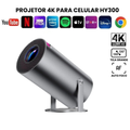 Projetor Smart HY300 Magcubic™ 4K HD WiFi Bluetooth 150”